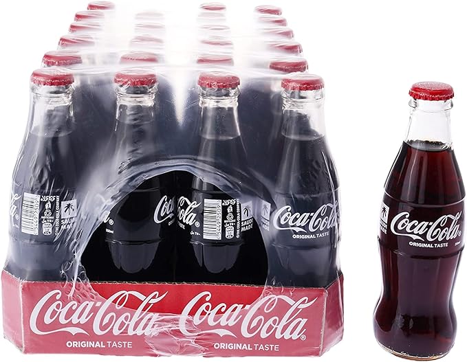 Coca Cola soft drink glass 250 ml x 24 - carton