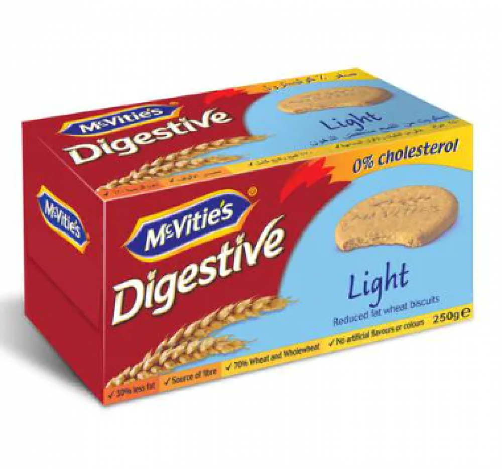 Digestive Biscuit Light 400 gm x 20 - Carton