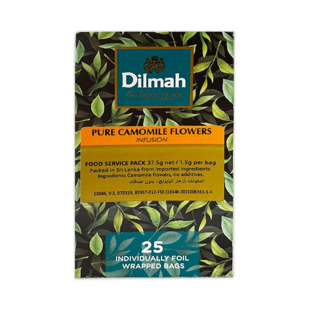 Dilmah Chamomile Tea 25 Envelopes - Box