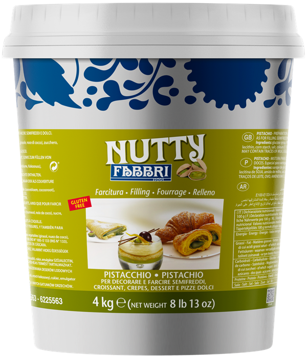 Fabbri Nutty pistachio filling 4 kg