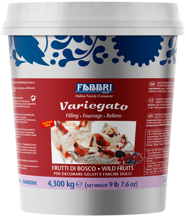 Fabbri Wild Fruits Filling 4.3 kg