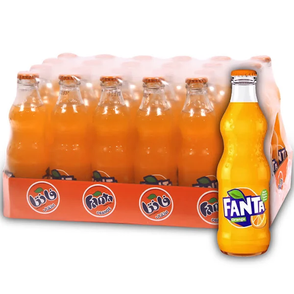 Fanta orange glass 250 ml * 24 - carton