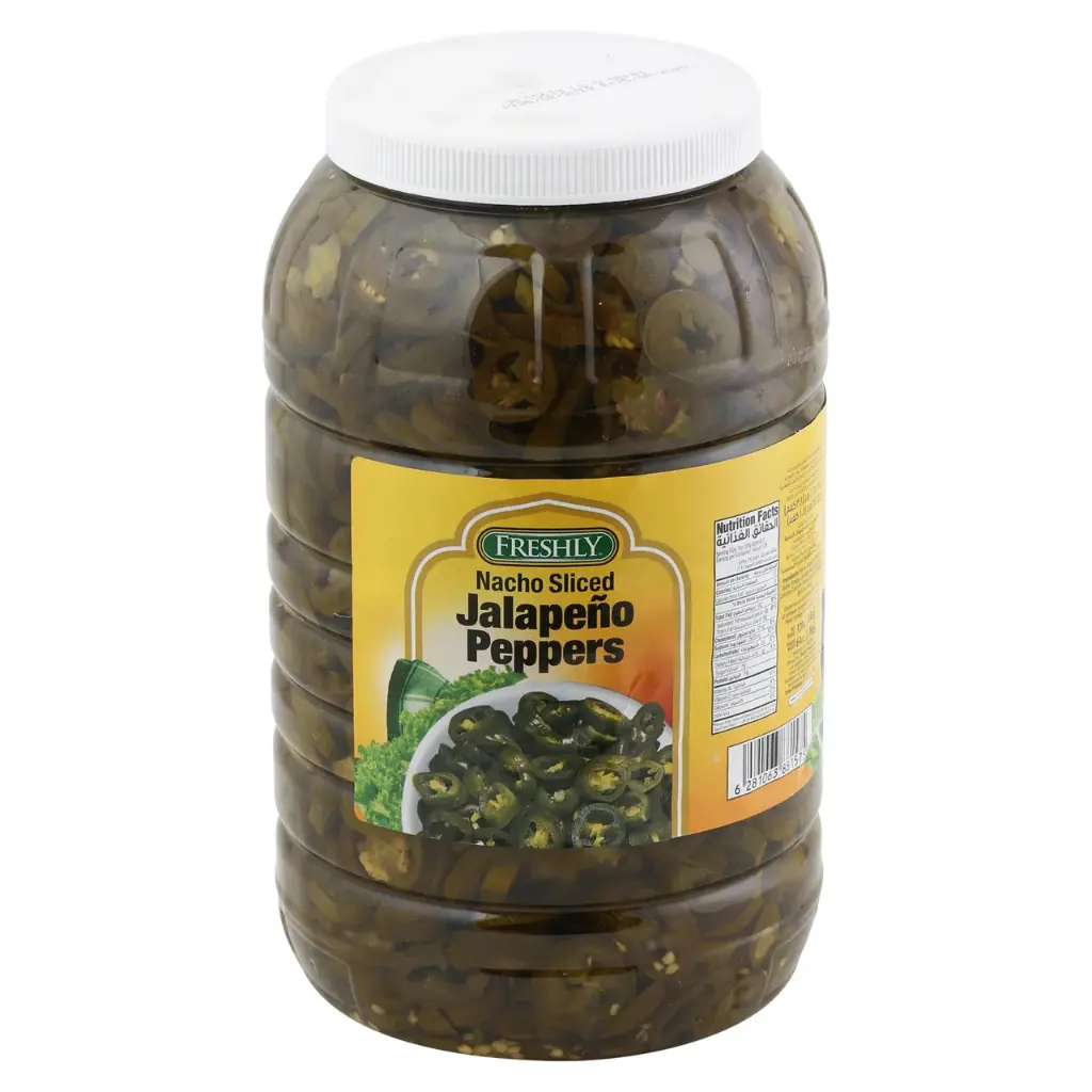 Freshly Sliced Jalapeno Peppers 3.8 kg - 1 pc