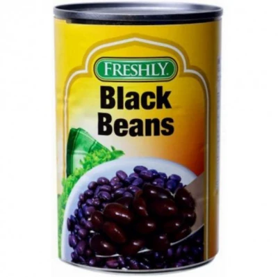 Freshly black beans 439 g x 12 - carton