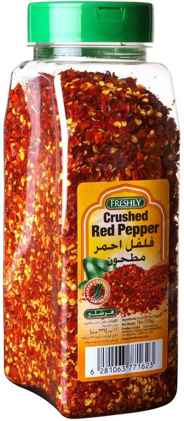 Freshly crushed red pepper 12 oz x 6 - carton