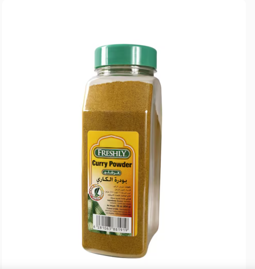 Freshly curry powder 16 oz x 6 - carton