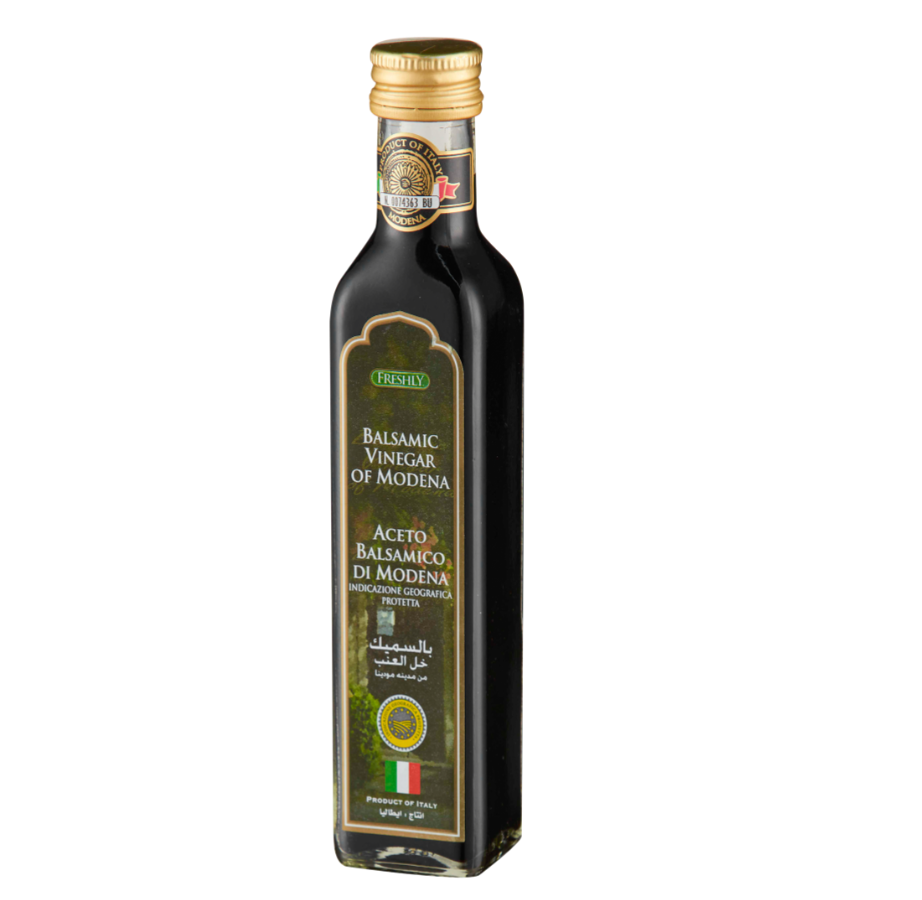 Freshly grape balsamic vinegar 250 ml x 12 - carton