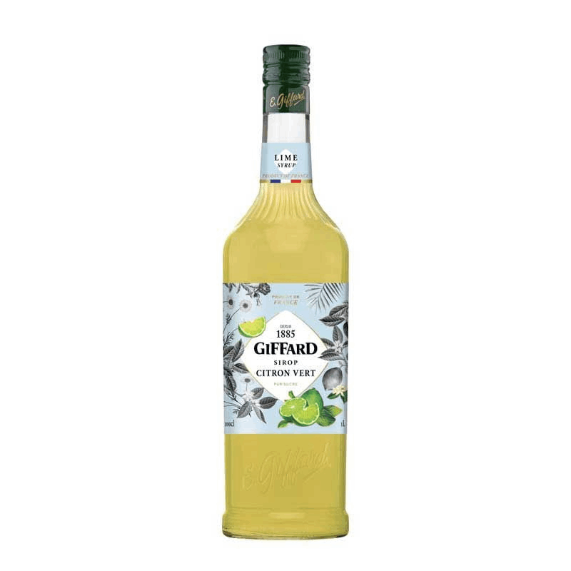 Giffard lime syrup 1 liter