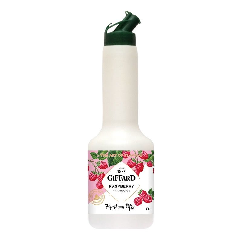 Giffard red raspberry puree 1 liter