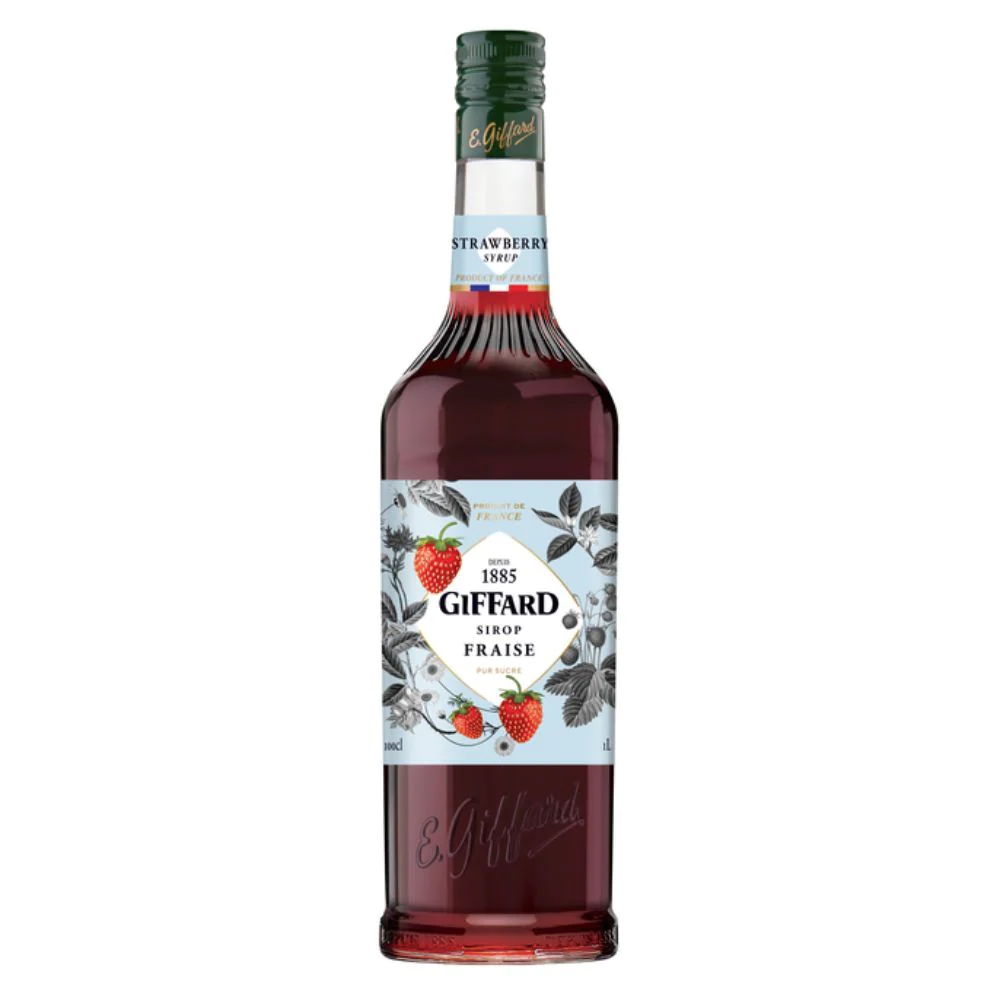 Giffard strawberry syrup 1 liter