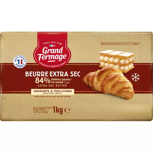 Grand Formange French butter for croissants 10 kg - carton