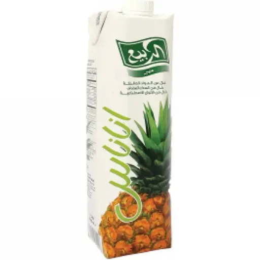 [DR0004183] Al Rabie pineapple juice 1 liter x 8 - carton