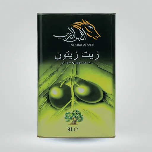 [Ol0004313] AL faras AL arabi olive oil 3 liters - 1 pc