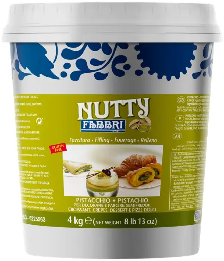 [FI0004553] Fabbri Nutty pistachio filling 4 kg