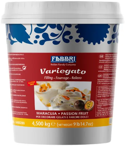 [FI0004554] Fabbri Passion Fruit Filling 4.5 kg