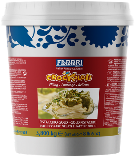 [FI0004557] Fabbri pistachio filling 3.8 kg