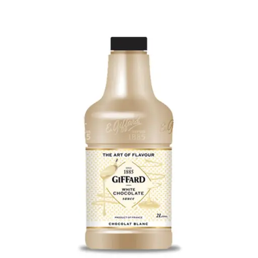 [SY0004726] Giffard white chocolate sauce 2 liters - 1 pc