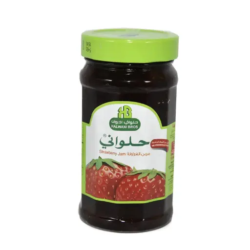 [CA0004783] Halwani strawberry jam 400 gm x 12 - carton