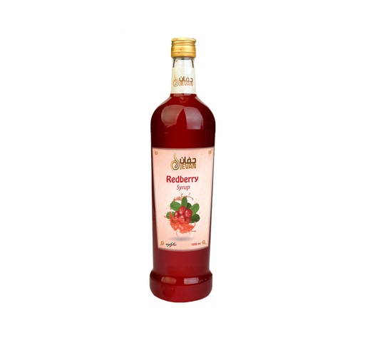 [SY0004847] Jevan Red Raspberry Syrup 1 liter - 1 tablet