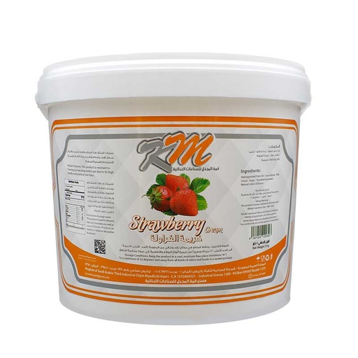 [FI0004886] KM strawberry filling 5 kg