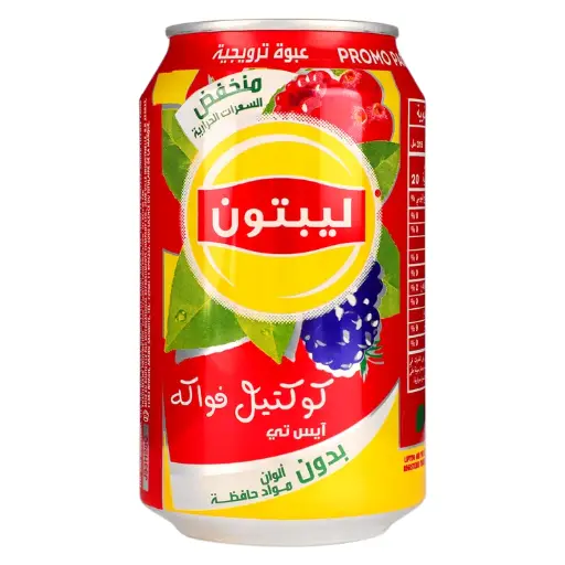 [DR0004941] Lipton Ice Tea Mix fruite 315 ml × 24 - Carton