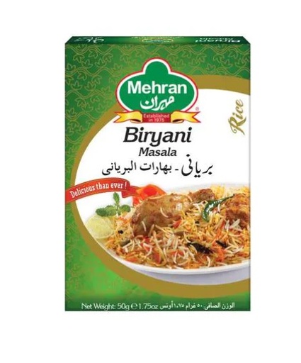 [SP0005013] Mehran Biryani Spices 55 gm - 1 pc