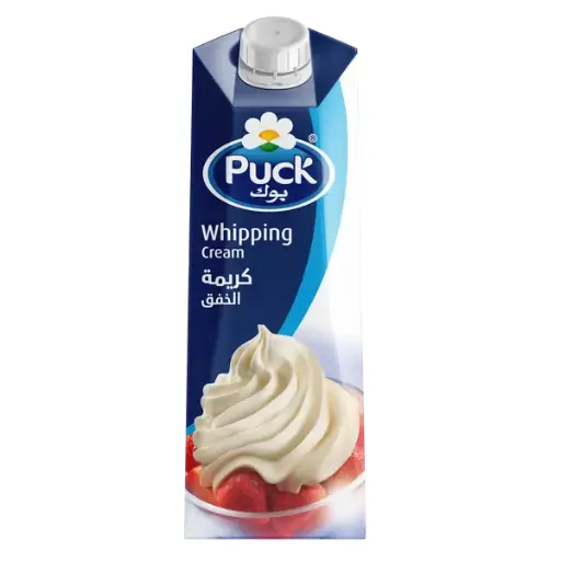 [DI0005240] Puck whipping cream 1 liter x 10 - carton