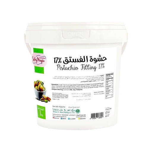 [FI0005350] Silky Magic Pistachio Filling 35% - 1 kg