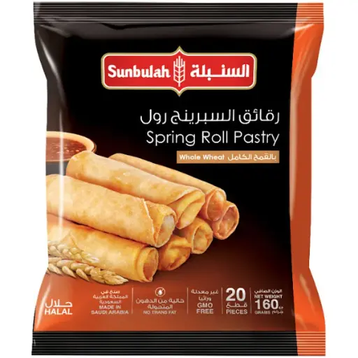 [FR0005412] Sunbulah spring roll Pastry 160 gm x 24 - carton