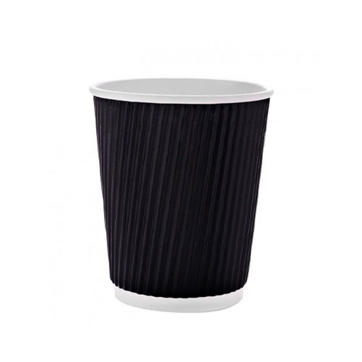 [BA0005561] Black Paper Cups 8 Oz × 500 - Carton