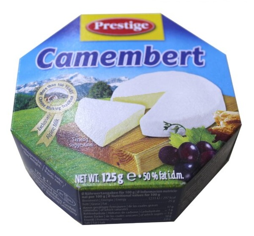 [DI0006543]  Prestige camembert cheese 125 gm 