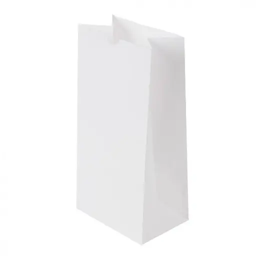 [BA0000018] White paper bags size 7 - 200 bags