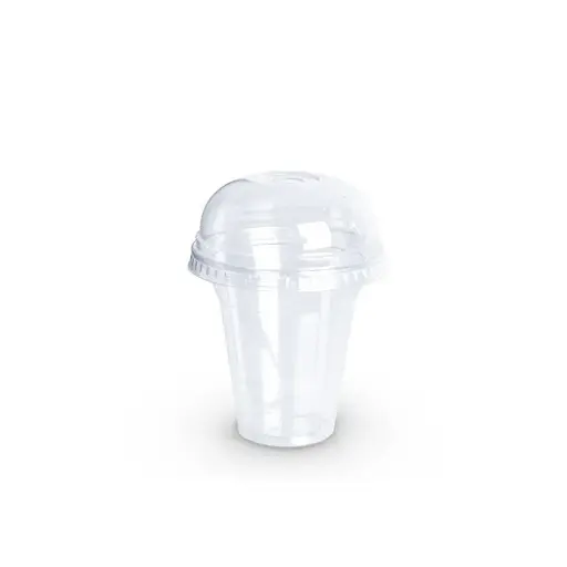 [BA0000144]  كاسات عصير مع غطاء 12 اونص × 1000 -كرتون