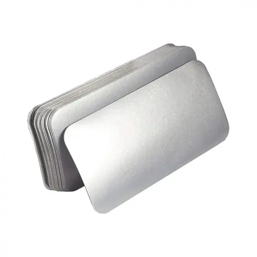 [BA0000342] Aluminum plate cover No. 1010 - 600 pieces - carton